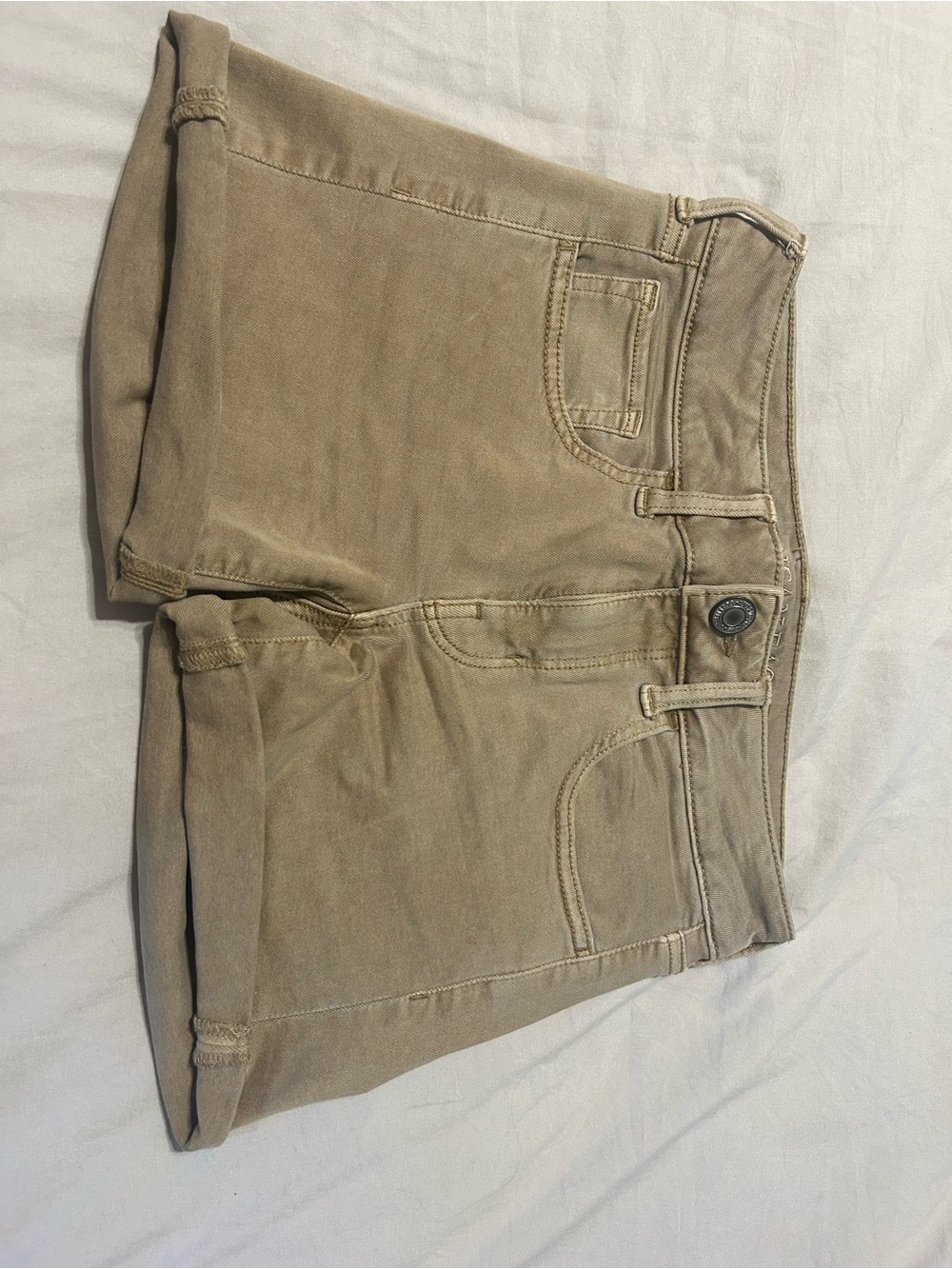 American Eagle Outfitters Tan Women's Jean Shorts